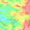 Forgues topographic map, elevation, terrain