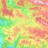 Daliyat al-Karmel topographic map, elevation, terrain