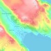 Baška topographic map, elevation, terrain