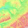Aube topographic map, elevation, terrain