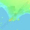 Cape Le Grand topographic map, elevation, terrain