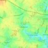 Knodishall topographic map, elevation, terrain