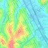 Campestre topographic map, elevation, terrain