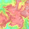 Peralveche topographic map, elevation, terrain