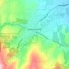 Jacksonville topographic map, elevation, terrain