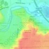 Maldonado topographic map, elevation, terrain