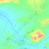 Girei topographic map, elevation, terrain