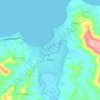 Poso topographic map, elevation, terrain