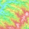 Masta topographic map, elevation, terrain