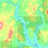 Town of Hope topographic map, elevation, terrain