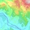 Hayes topographic map, elevation, terrain