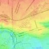 Pueyrredón topographic map, elevation, terrain