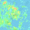 Fasta Åland topographic map, elevation, terrain
