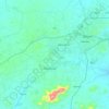 Miri topographic map, elevation, terrain