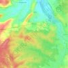 Romont topographic map, elevation, terrain