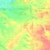 LaGrange County topographic map, elevation, terrain