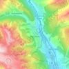 Champcella topographic map, elevation, terrain