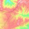 Beyköy Mahallesi topographic map, elevation, terrain