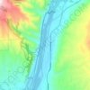 Lincoln Rock State Park topographic map, elevation, terrain