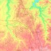 Radcliff topographic map, elevation, terrain