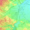 Dimapur topographic map, elevation, terrain
