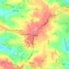 Smalley CP topographic map, elevation, terrain