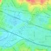 Ahi Evran Mahallesi topographic map, elevation, terrain