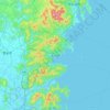 Minamisanriku topographic map, elevation, terrain