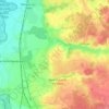 Le Moulin topographic map, elevation, terrain