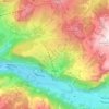 Illgau topographic map, elevation, terrain