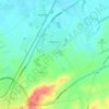 Melbourn topographic map, elevation, terrain