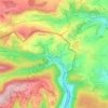 Bargen (SH) topographic map, elevation, terrain