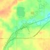 Russell topographic map, elevation, terrain