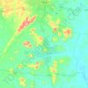 Ikere topographic map, elevation, terrain