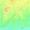 Idanre topographic map, elevation, terrain