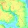 Newbourne topographic map, elevation, terrain