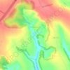 Толоконное topographic map, elevation, terrain