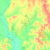 Sullivan County topographic map, elevation, terrain