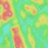 Sunday Lake topographic map, elevation, terrain