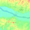 São Sebastião do Tocantins topographic map, elevation, terrain