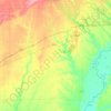 Clark County topographic map, elevation, terrain