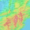 Nara Prefecture topographic map, elevation, terrain