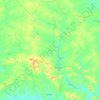 Bam topographic map, elevation, terrain