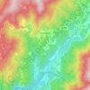 Corrano topographic map, elevation, terrain