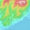 Gardone Riviera topographic map, elevation, terrain