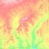 Ménaka topographic map, elevation, terrain