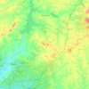 Olorunda topographic map, elevation, terrain