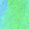 Mario topographic map, elevation, terrain