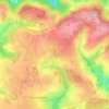 Otterford topographic map, elevation, terrain