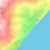 Lower Juba topographic map, elevation, terrain